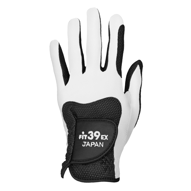 Golf Glove Black/White Left | Fit39