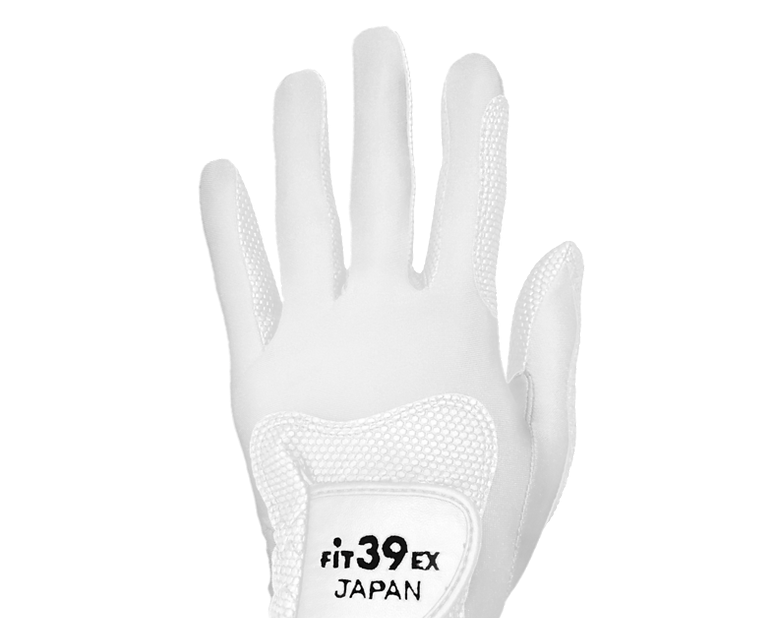 Golf Glove White/White Left | Fit39