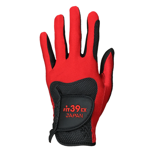 Golf Glove Red/Black Right | Fit39