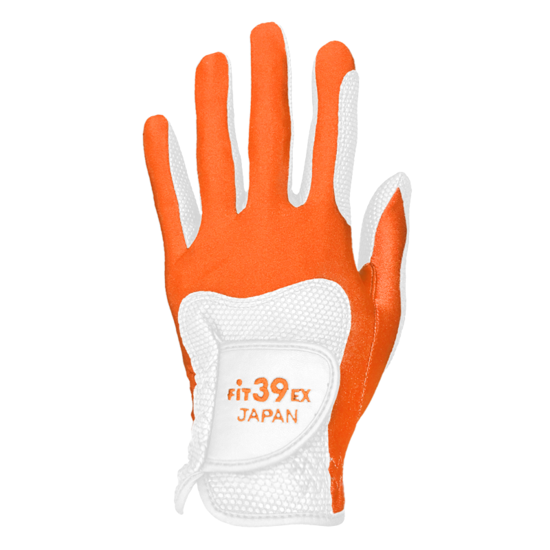 Golf Glove Orange/White Left | Fit39